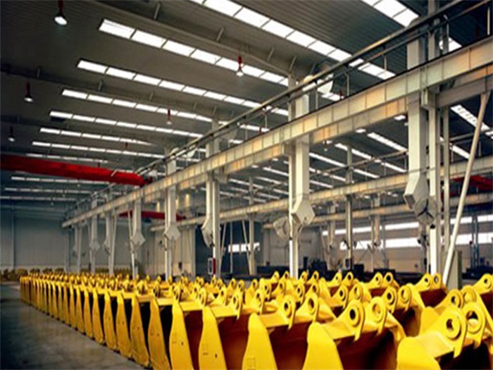 石家庄徐工集团挖掘机装配车间